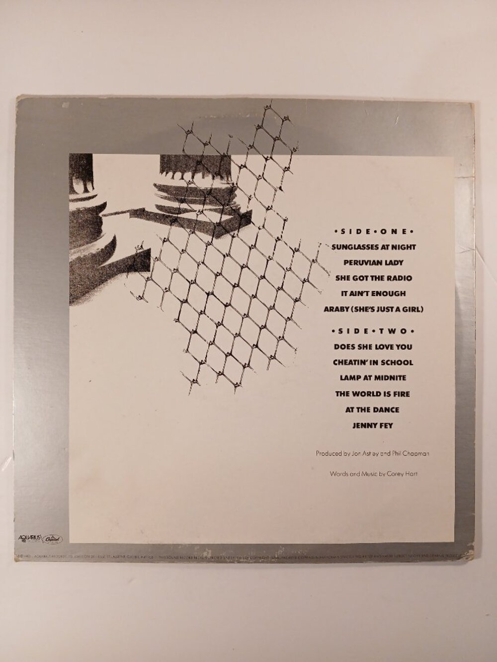 Corey Hart - First Offense - Vinyl LP Record - Picture 2 of 6